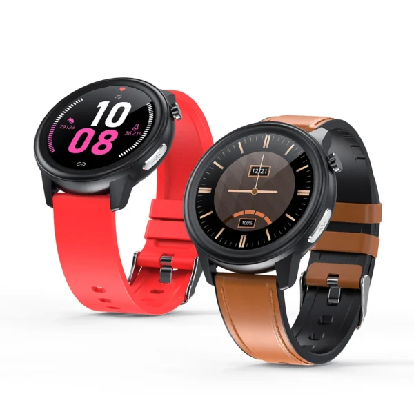 Montre connectée E80 pour hommes et femmes, étanche, compatible avec les téléphones Android et iOS, avec appels sans fil – Image 6
