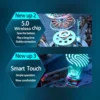 Best A99 TWS Wireless Earbuds Waterproof Noise Cancelling Game Wireless Headphones Earphone – Image 4